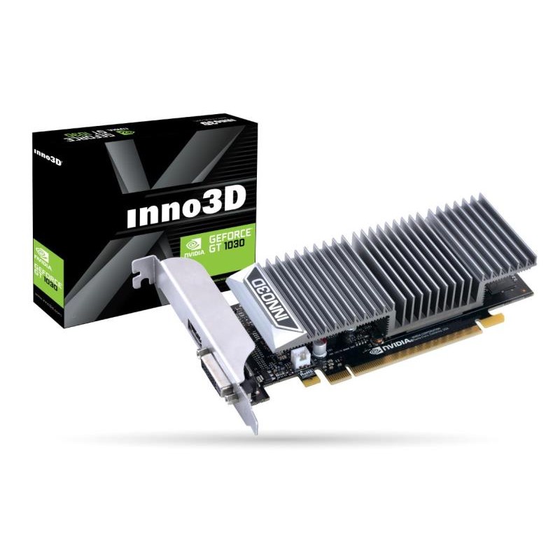 SCHEDA VIDEO GEFORCE GT1030 0DB (N1030-1SDV-E5BL) 2 GB PCI-E