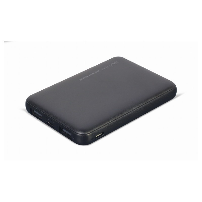 POWER BANK Gembird 5000 MAH PB05-02 NERO