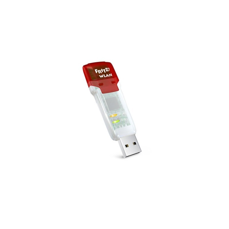 SCHEDA DI RETE WIRELESS USB FRITZ!WLAN STICK AC 860 (20002724) 300 MBPS