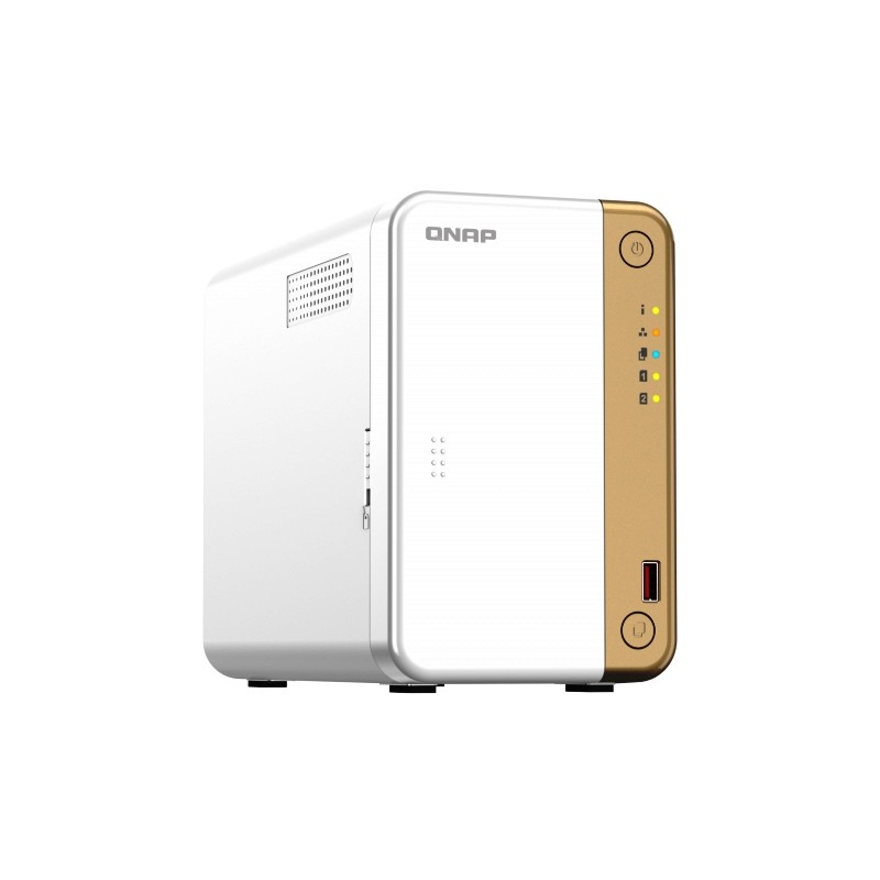 NAS QNAP TS-262-4G TOWER 2 BAY - BIANCO