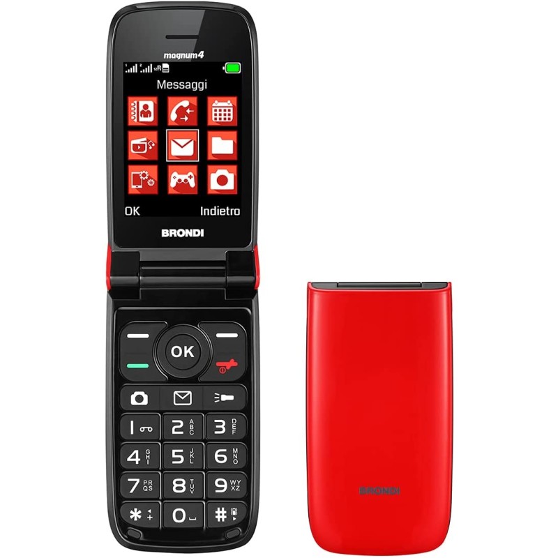 Cellulare Brondi Magnum 4 Rosso DS ITA