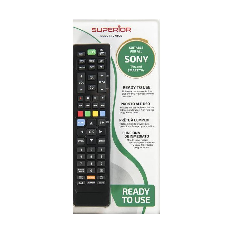 SUP033 Superior Telecomando Universale per Smart TV - Sony