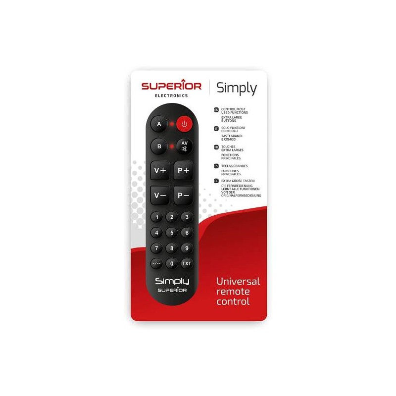 Superior Telecomando Universale Simply Numeric