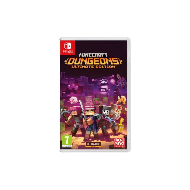 Gioco Switch Minecraft Dungeons Ultimate Edition