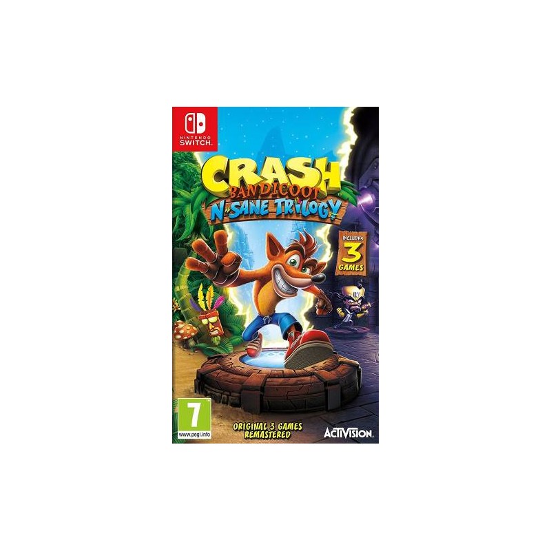 GIOCO SWITCH CRASH BANDICOOT N.SANE TRILOGY