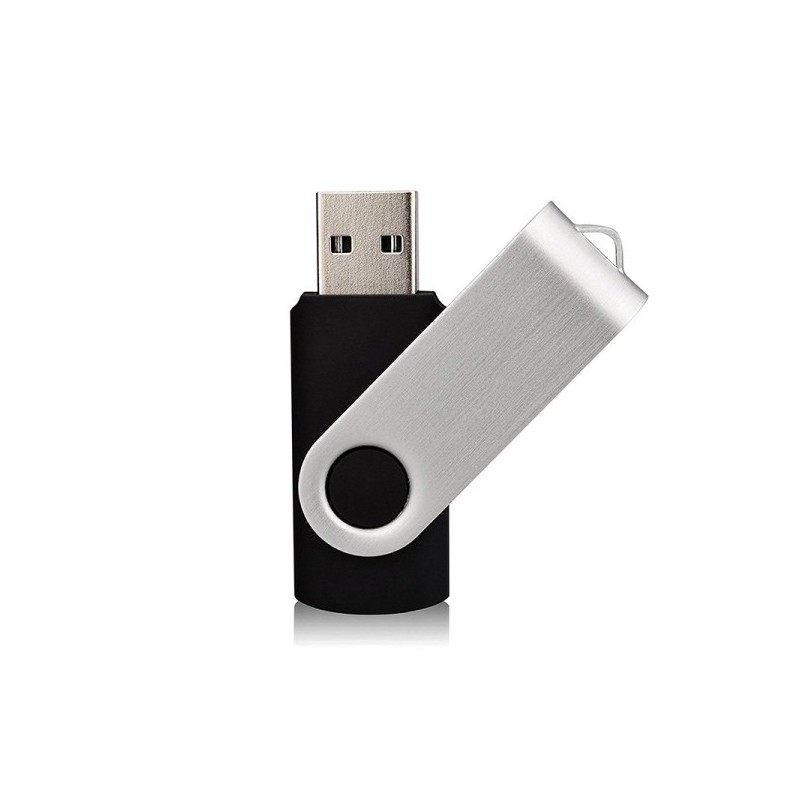 PEN DRIVE 8GB NERA BULK - IDEALE PER SERIGRAFIA - USB