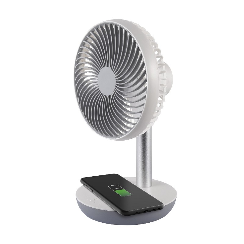 VENTILATORE DA TAVOLO CHARGY USB + CARICA INDUZIONE (AR5F04WC)