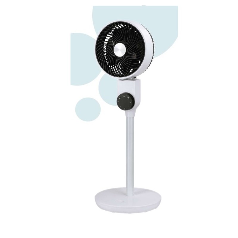 VENTILATORE A PIANTANA Akai VP30360 - 25 CM. - MULTIDIREZIONALE - BIANCO