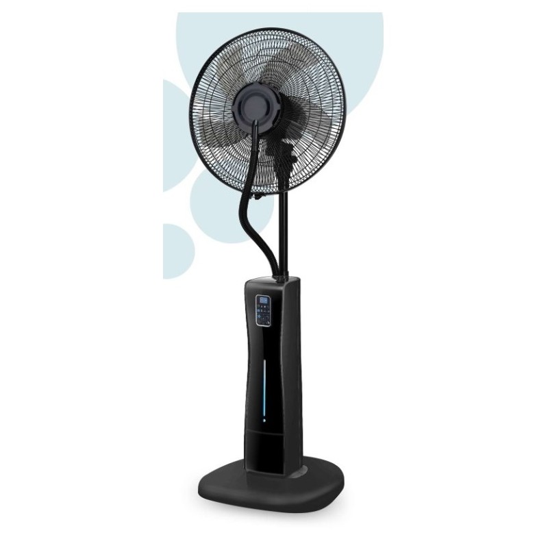 VENTILATORE A PIANTANA Akai VP42ACQR - 40 CM. - CON NEBULIZZATORE E TELECOMANDO - DISPLAY LED