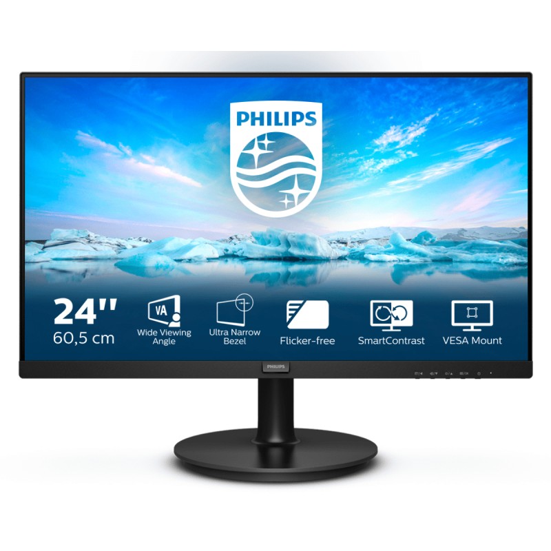 Monitor Philips 24" 241V8LA/00 MM VGA HDMI