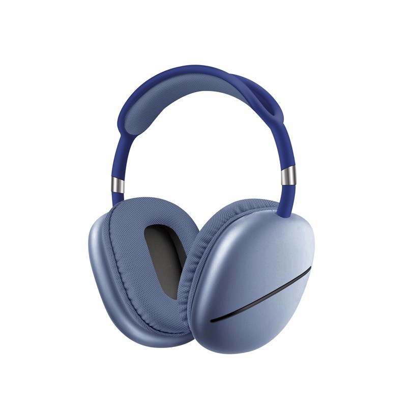 CUFFIE KARMA CON MICROFONO ALAM B BLUETOOTH BLU