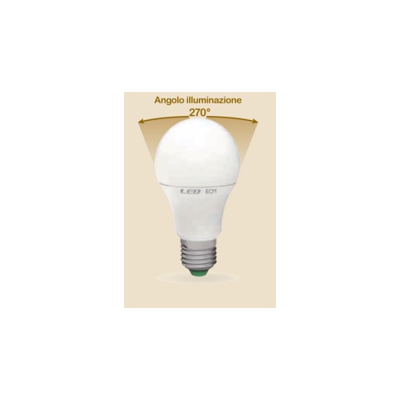 LAMPADA LED GOCCIA E27 10W CALDA 3000K (E2645C)