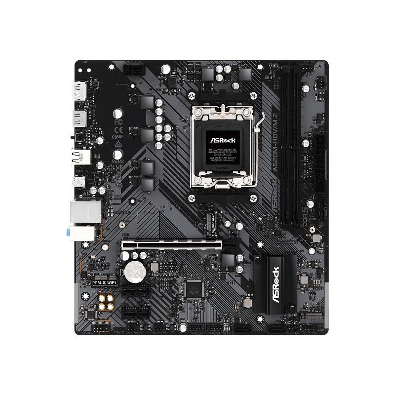 SCHEDA MADRE ASROCK A620M-HDV/M.2 (90-MXBLL0-A0UAYZ) SK AM5