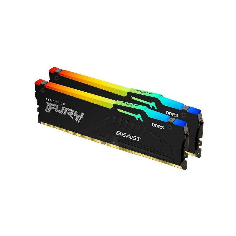 MEMORIA DDR5 KINGSTON 32 GB FURY BEAST PC5200 MHZ KIT (2X16) (KF552C40BBAK2-32)