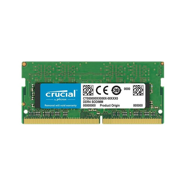 MEMORIA SO-DDR4 CRUCIAL 8GB PC2400 MHZ (1X8) CT8G4SFS824A