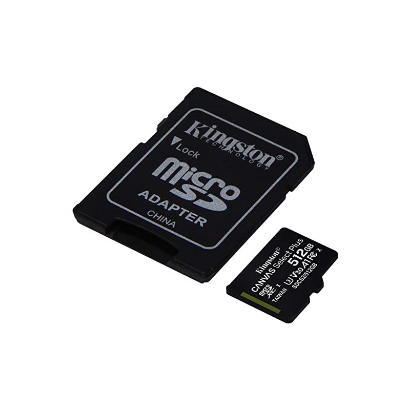 MICRO SD KINGSTON 512GB SDCS2/512GB CLASSE 10