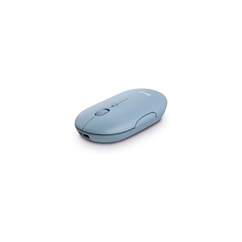 MOUSE TRUST PUCK WIRELESS BLU