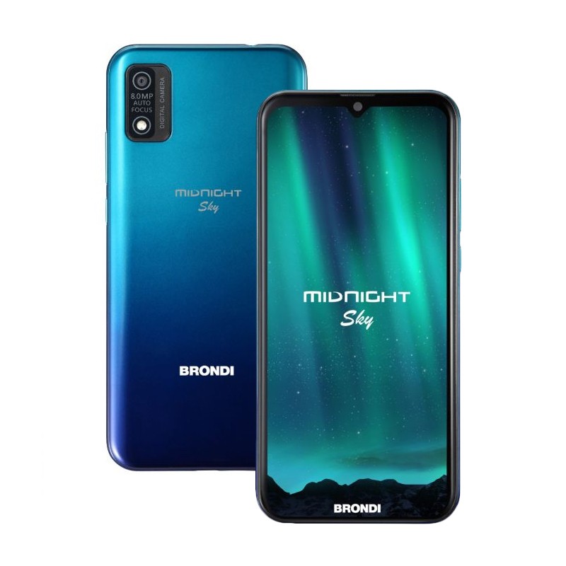 SMARTPHONE BRONDI MIDNIG 6 4G GREEN/BLU