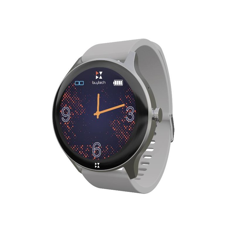 SMARTWATCH BUYTECH BY-BETA-SIL SILVER