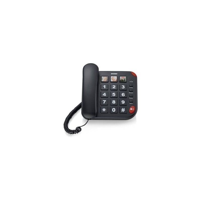 Telefono Brondi Bravo 15 Nero