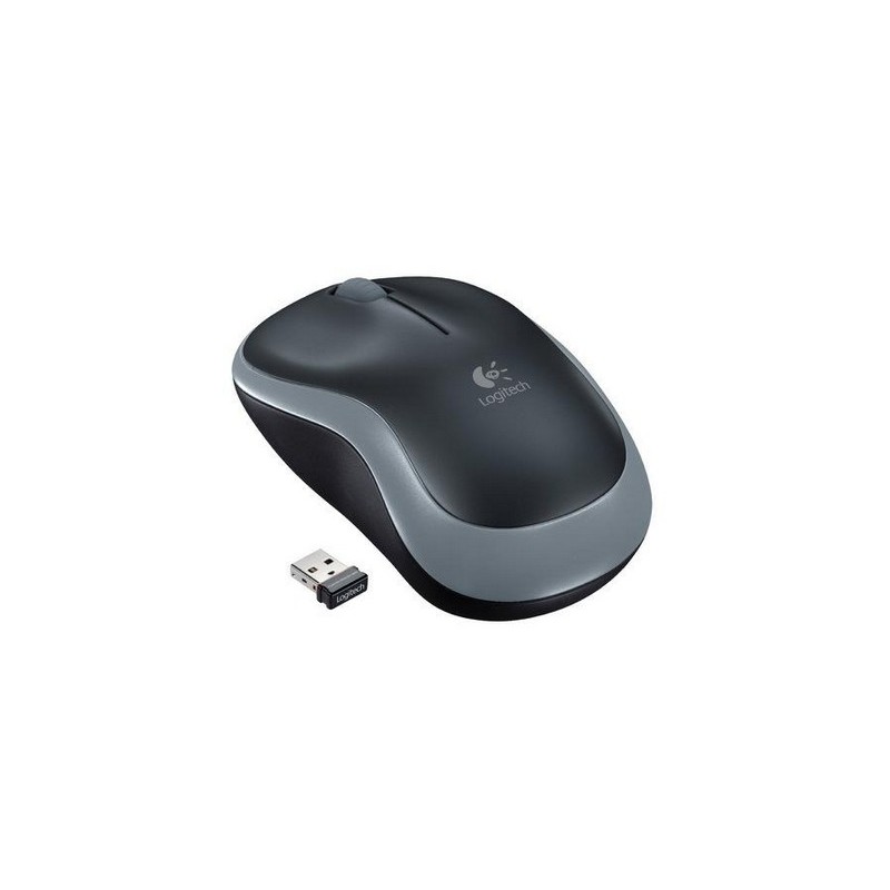 MOUSE LOGITECH M185 WIRELESS NERO/GRIGIO