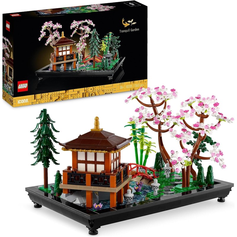 Lego 10315 Icons Il Giardino Tranquillo