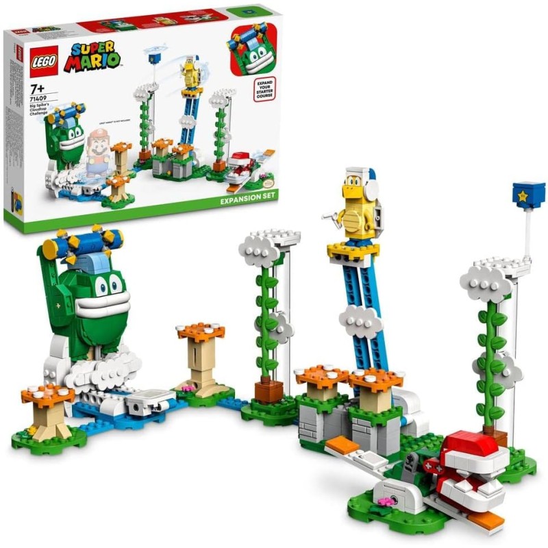 Lego 71409 Super Mario Pack Espansione Sfida sulle Nuvole di Spike Gigante