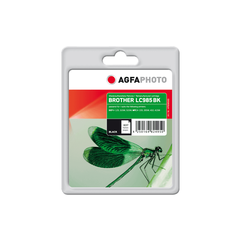 Cartuccia Originale Agfa Photo APB985BD black 637pagine