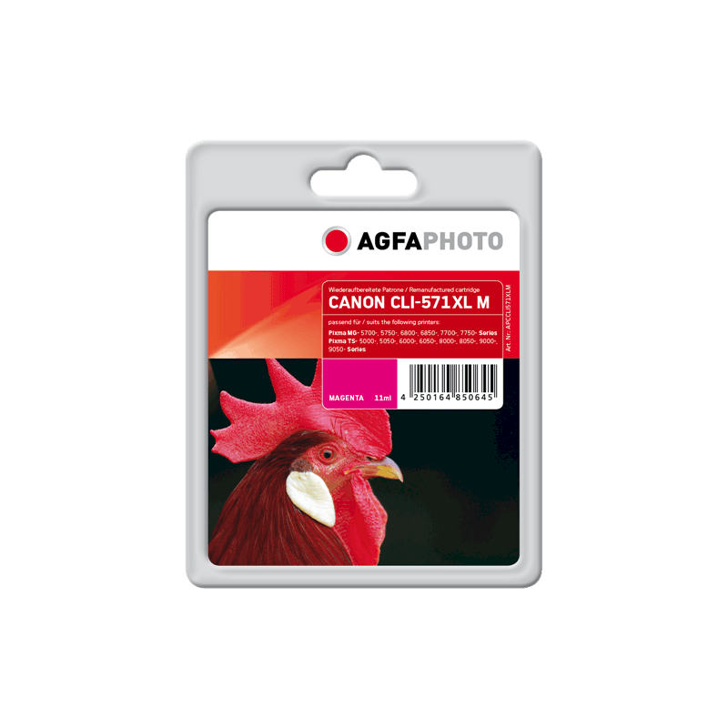 Cartuccia Originale Agfa Photo APCCLI571XLM magenta11ml