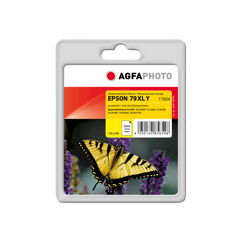 Cartuccia Originale Agfa Photo APET790YD giallo 2000 pagine