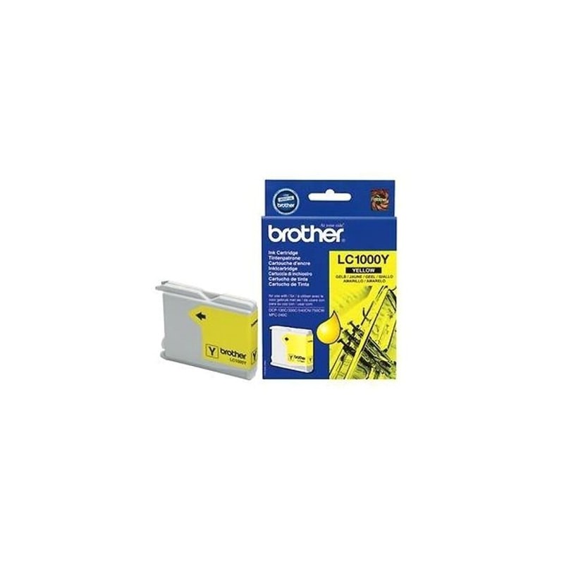 CARTUCCIA ORIGINALE BROTHER YELLOW LC-1000Y LC-1000 400 COPIE