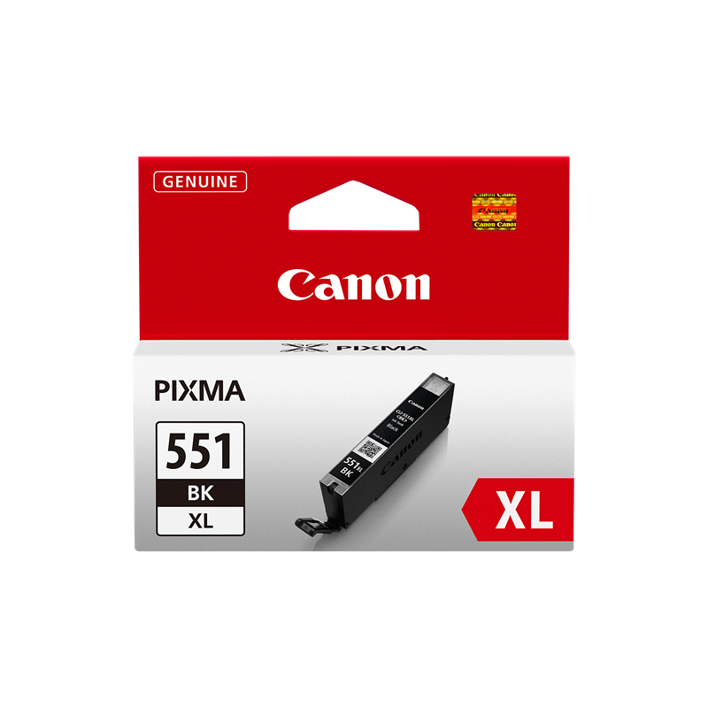 CARTUCCIA ORIGINALE CANON BLACK CLI-551BK XL 6443B001 11ml Cartuccie d´inchiostro