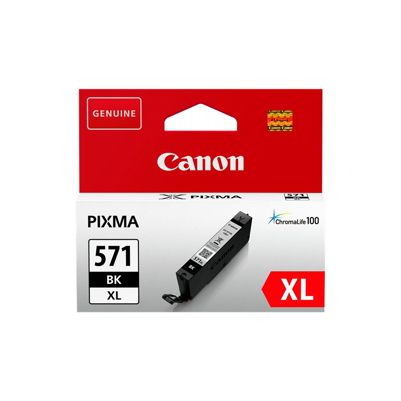 CARTUCCIA ORIGINALE CANON BLACK CLI-571bk XL 0331C001 11ml XL