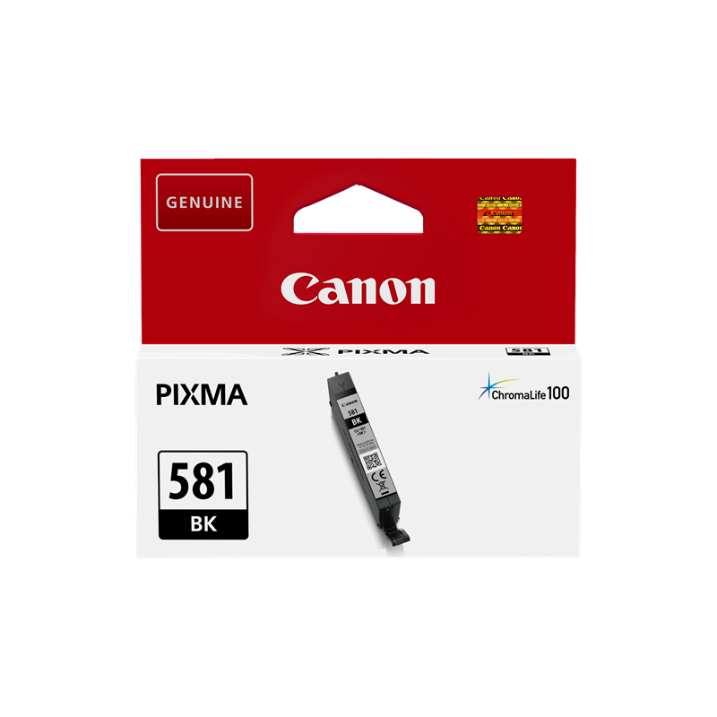 CARTUCCIA ORIGINALE CANON BLACK CLI-581bk 2106C001 ~1451 Seiten 5,6ml