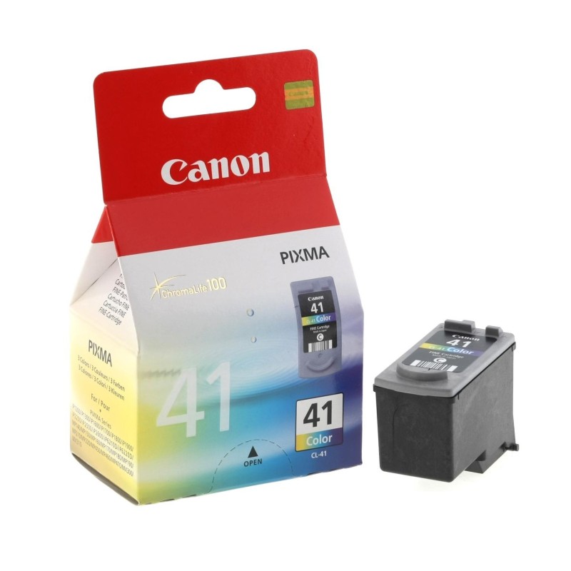 CARTUCCIA ORIGINALE CANON COLORE CL-41 0617B001 ~308 Seiten 12ml