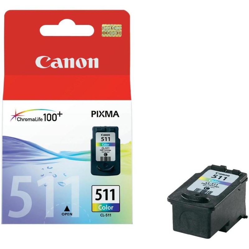 CARTUCCIA ORIGINALE CANON COLORE CL-511 2972B001 9ml