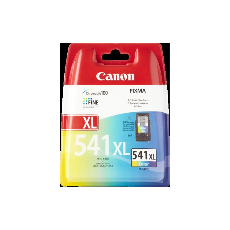 CARTUCCIA ORIGINALE CANON COLORE CL541 XL 5226B005 400 PAGINE 15ml alta capacita