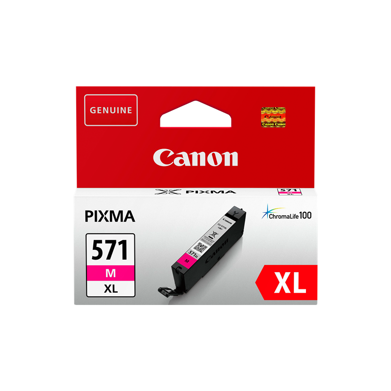 CARTUCCIA ORIGINALE CANON MAGENTA CLI-571m XL 0333C001 11ml XL