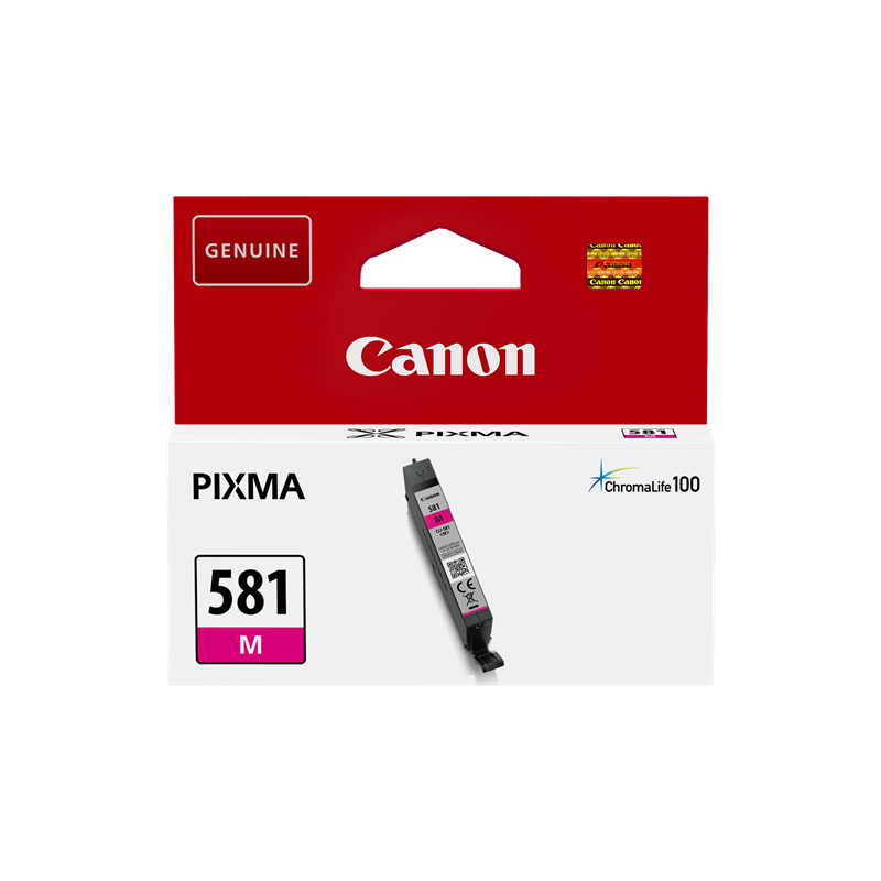 CARTUCCIA ORIGINALE CANON MAGENTA CLI-581m 2104C001 ~237 PAGINE 5,6ml