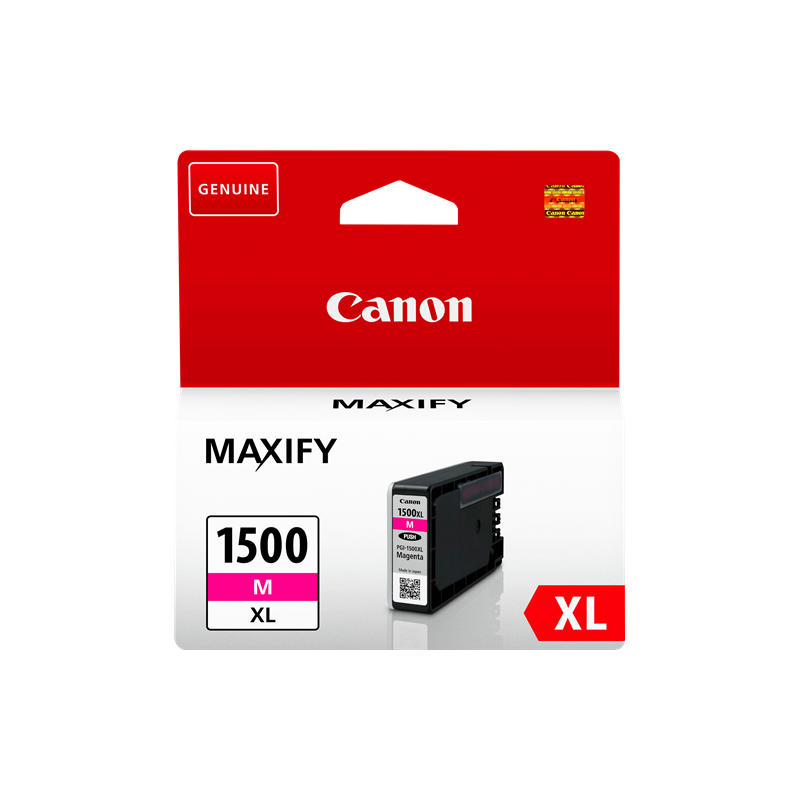 CARTUCCIA ORIGINALE CANON MAGENTA PGI-1500m XL 9194B001 ~780 Seiten 12ml