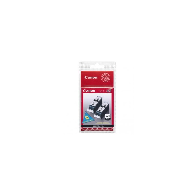 CARTUCCIA ORIGINALE CANON NERO PGI-520bk 2932B001 19ml