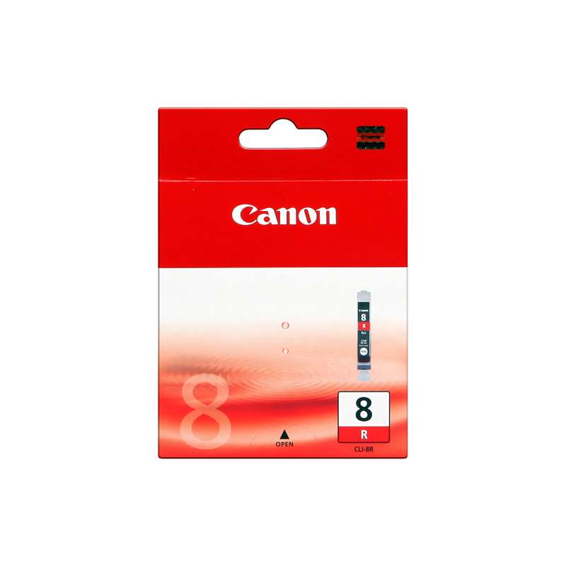 CARTUCCIA ORIGINALE CANON ROSSO CLI-8r 0626B001 13ml