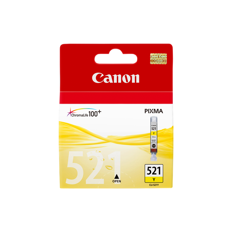 CARTUCCIA ORIGINALE CANON YELLOW CLI-521y 2936B001 9ml