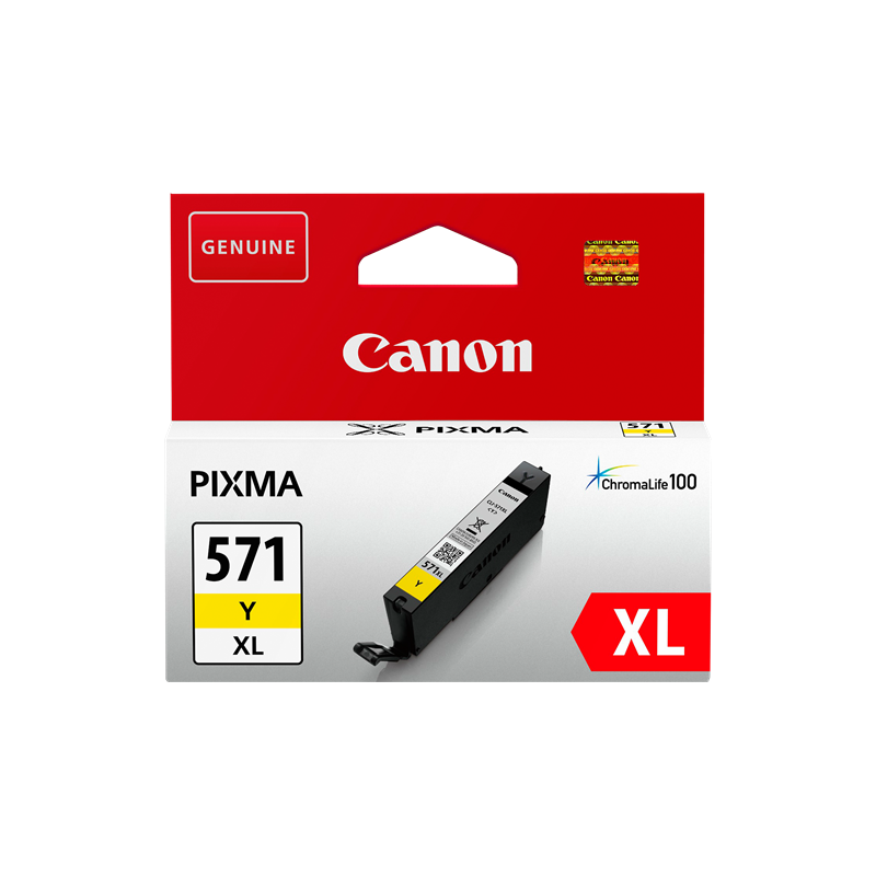 CARTUCCIA ORIGINALE CANON YELLOW CLI-571y XL 0334C001 11ml XL