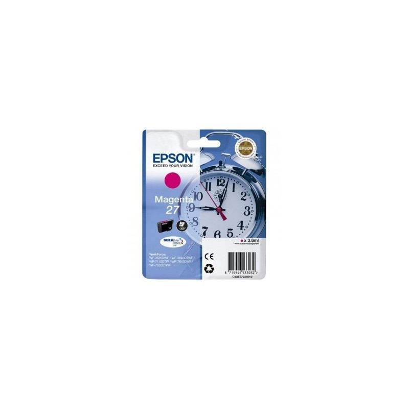 CARTUCCIA ORIGINALE EPSON C13T27034012 T2703 ~300 PAGINE 3,6ml