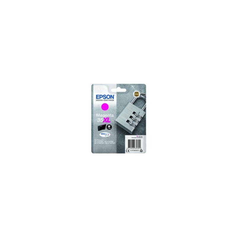 CARTUCCIA ORIGINALE EPSON MAGENTA C13T35934010 T3593 35XL ~1900 PAGINE 20,3ml