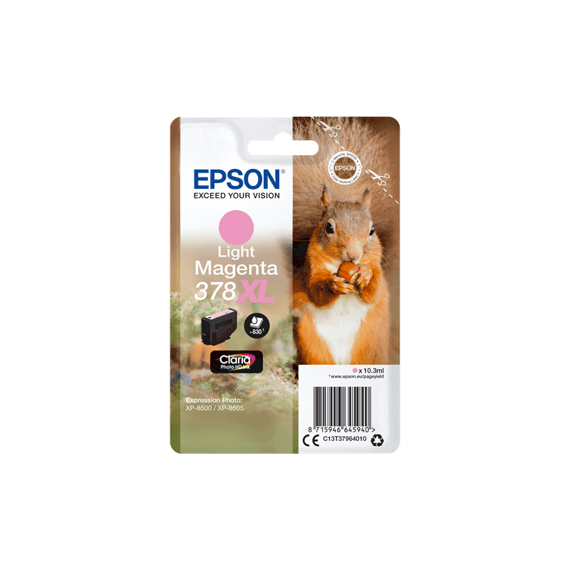 Cartuccia Originale Epson C13T37964010 378XL magenta 830 pagine10,3ml