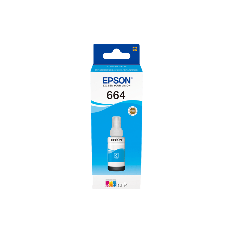 Cartuccia Originale Epson C13T664240 664 ciano 7500 pagine 70ml