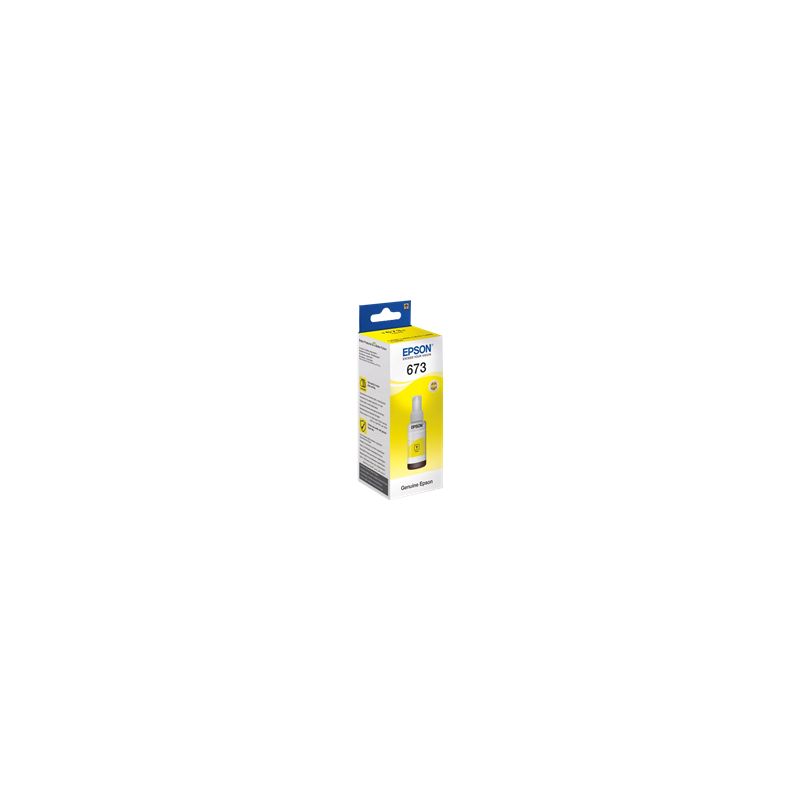 CARTUCCIA ORIGINALE EPSON C13T67344A 673 GIALLO 70ml