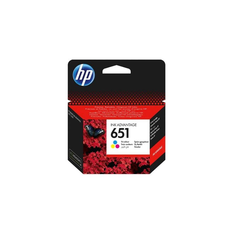 CARTUCCIA ORIGINALE HP C2P11AE 651 COLOR 300 PAGINE